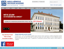 Tablet Screenshot of anoa.cz